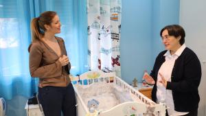 La Comunidad de Madrid destina 1,7 millones a la atención integral de menores tutelados con graves enfermedades en el Hogar Casa Belén La consejera Ana Dávila