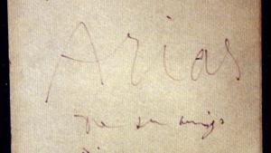 Firma de Picasso y dedicatorias