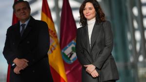 Díaz Ayuso inaugura el intercambiador de Valdebebas La presidenta Isabel Díaz Ayuso durante la inauguración del intercambiador de Valdebebas