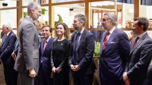 El consejero Miguel Ángel García Martín durante la inauguración de FITUR 
