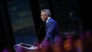 El consejero Carlos Novillo durante la gala de entrega de los VII Premios a la Excelencia de Capital Radio 