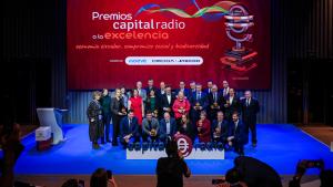El consejero Carlos Novillo durante la gala de entrega de los VII Premios a la Excelencia de Capital Radio 