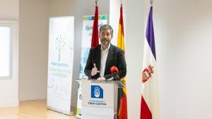 El consejero Miguel Ángel García Martín en la presentación del Plan contra las Drogas del Ayuntamiento de Tres Cantos