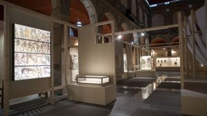 Montaje Exposición ¡Hispano! Gladiadores en el Imperio romano 4