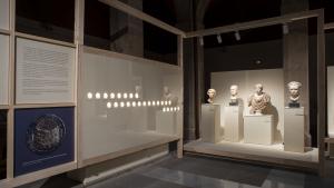Montaje Exposición ¡Hispano! Gladiadores en el Imperio romano 6