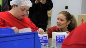 Dávila visita en Colmenar Viejo las instalaciones del Centro Integral de Discapacidad Envera La consejera Ana Dávila durante su visita a las instalaciones del Centro Integral de Discapacidad Envera