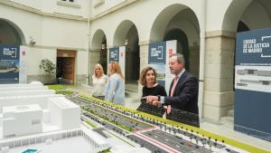 Maqueta de la Ciudad de la Justicia