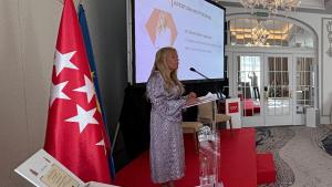 La consejera Rocío Albert en una jornada informativa para empresas sobre acreditación de competencias profesionales