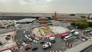 Obras en la Plaza de Carlos V