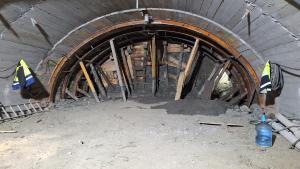 Métdolo Belga en la ampliación del Túnel