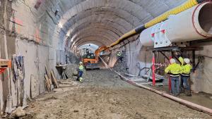 Método Belga en la construcción del túnel de Línea 11