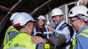 La Comunidad de Madrid presenta el proyecto de renovación del Parque de Comillas, incluido en las obras de ampliación de la Línea 11 de Metro El consejero Rodrigo
