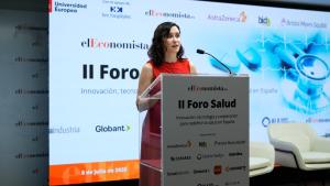 La presidenta Isabel Díaz Ayuso