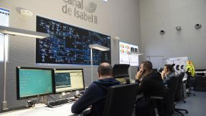 Operarios del Canal de Isabel II