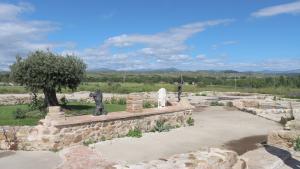 Vista lateral de la villa romana de Valdetorres de Jarama