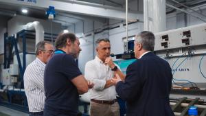 La Comunidad de Madrid incorpora el sistema de telelectura en el 50% de los contadores de agua potable de la región El consejero Novillo
