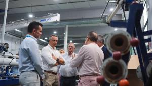 La Comunidad de Madrid incorpora el sistema de telelectura en el 50% de los contadores de agua potable de la región El consejero Novillo