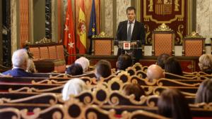 Martín presenta la XII edición de Bienvenidos a Palacio El viceconsejero Luis Martín durante la presentación de la XII edición de Bienvenidos a Palacio