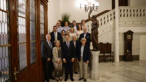 Martín presenta la XII edición de Bienvenidos a Palacio El viceconsejero Luis Martín durante la presentación de la XII edición de Bienvenidos a Palacio