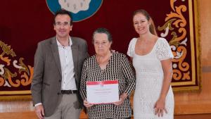 La consejera Ana Dávila durante la entrega de los reconocimientos