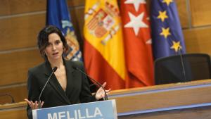 La presidenta Isabel Díaz Ayuso