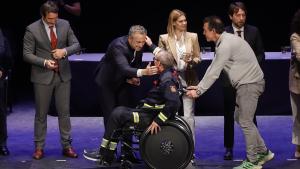 La Comunidad de Madrid reconoce con los Premios y Honores de 2025 a cuatro de sus bomberos por su labor ejemplar este año El consejero Novillo