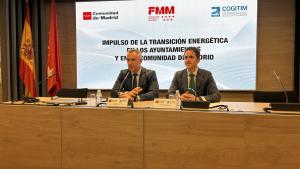 El consejero Carlos Novillo durante la jornada