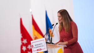 La consejera Ana Dávila durante la entrega de los Reconocimientos 