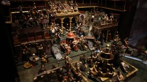 Belén de la Sala Alcalá 31 Nacimiento cuyas piezas proceden de la colección del Museo Pedro de Osma de Lima