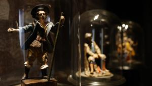 Belén de la Sala Alcalá 31 Nacimiento cuyas piezas proceden de la colección del Museo Pedro de Osma de Lima