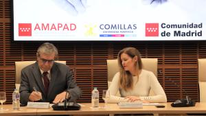 La consejera Ana Dávila durante la jornada 