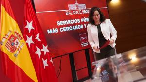 La presidenta Isabel Díaz Ayuso