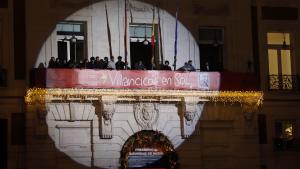 La presidenta Isabel Díaz Ayuso durante la actuación
