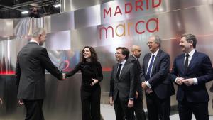 La presidenta Isabel Díaz Ayuso durante la inauguración