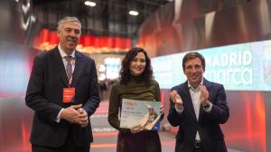 Díaz Ayuso participa en la celebración del Día de Madrid en FITUR 2026 La presidenta Isabel Díaz Ayuso durante la celebración