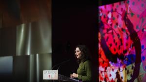 Díaz Ayuso participa en la celebración del Día de Madrid en FITUR 2026 La presidenta Isabel Díaz Ayuso durante la celebración