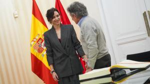 Díaz Ayuso recibe al alpinista Carlos Soria