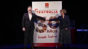 De Paco Serrano presenta el Festival Internacional de Artes Escénicas Teatralia 2026 El consejero Mariano de Paco Serrano durante la presentación del festival