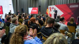 Rodrigo entrega los reconocimientos de la XII edición de Héroes de Metro El consejero Jorge Rodrigo durante la entrega de los reconocimientos