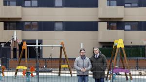 El consejero Jorge Rodrigo durante su visita a las obras