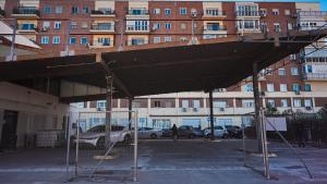 La Comunidad de Madrid pone en marcha la mayor electrolinera de uso público situada dentro de la M-30 con energía 100% renovable El consejero Novillo