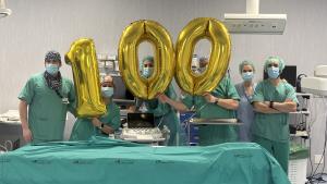 100 cateterismos en el hospital Infanta Sofía