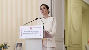 La presidenta Isabel Díaz Ayuso