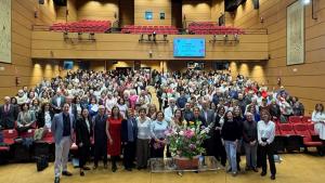 foto de familia del homenaje a los jubilados en 2025