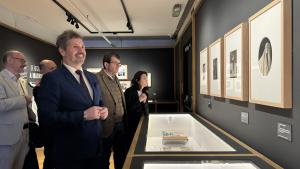 El consejero Mariano de Paco Serrano durante la inauguración