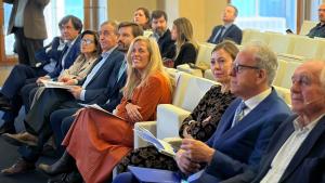 La consejera Rocío Albert durante la jornada