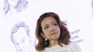 La consejera Fátima Matute durante la jornada 
