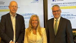 La consejera Rocío Albert durante la jornada 