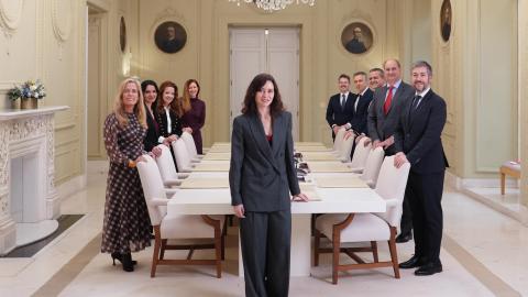 Miembros del equipo de gobierno de la Comunidad de Madrid