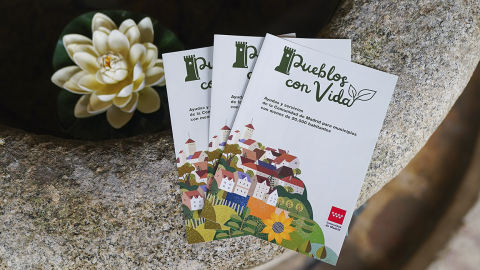 Imagen de campaña de promoción de municipios de la Comunidad de Madrid, Pueblos con Vida